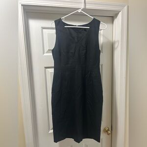 J. Crew Elegant Black Mini Dress
